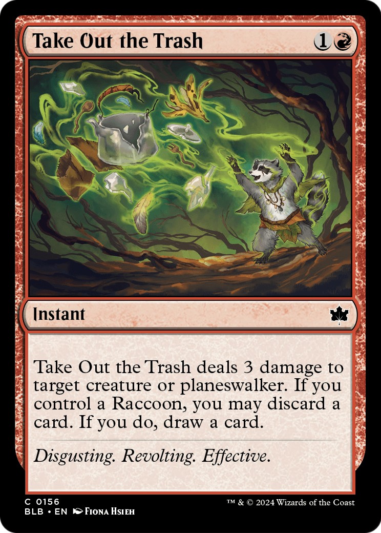 2024 Magic: The Gathering Bloomburrow 2024 Magic: The Gathering Bloomburrow #156 trading card