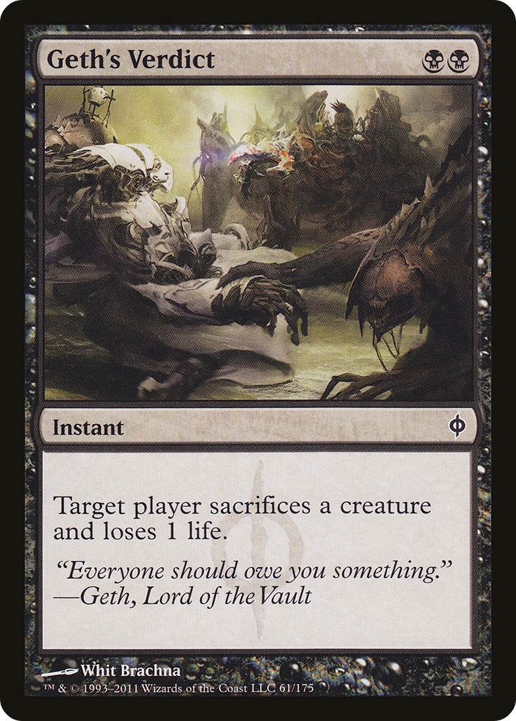 2011 Magic: The Gathering New Phyrexia 2011 Magic: The Gathering New Phyrexia #61 trading card