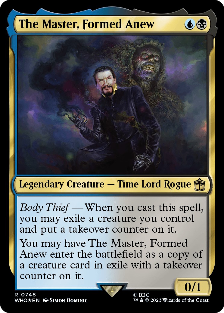 2023 Magic: The Gathering Doctor Who 2023 Magic: The Gathering Doctor Who #748 trading card