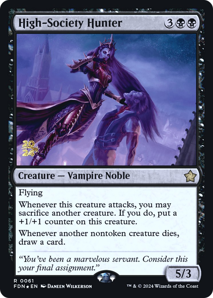 2024 Magic: The Gathering Foundations Promos 2024 Magic: The Gathering Foundations Promos #61s trading card