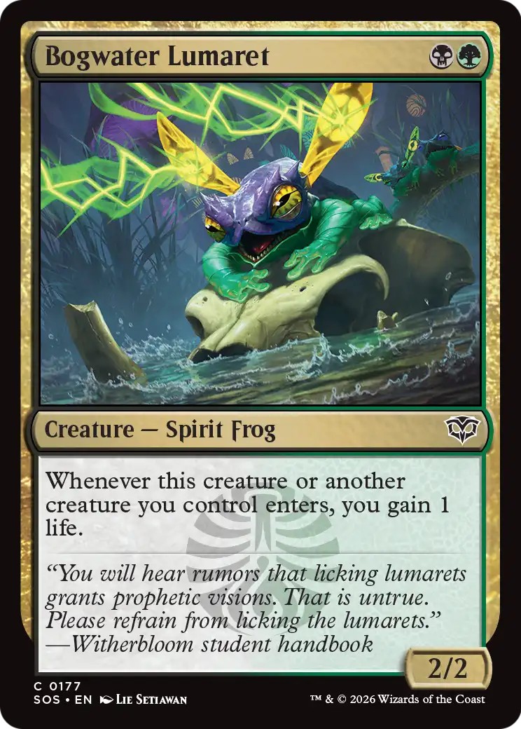 2026 Magic: The Gathering Secrets of Strixhaven 2026 Magic: The Gathering Secrets of Strixhaven #177 trading card