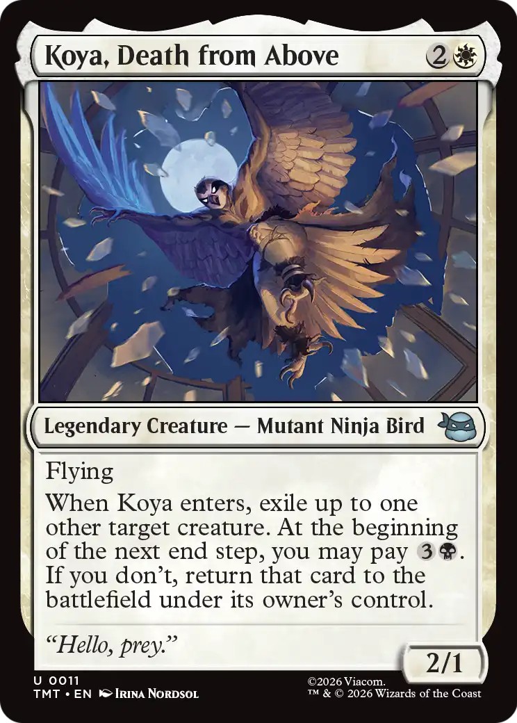 Koya, Death from Above - Image 1