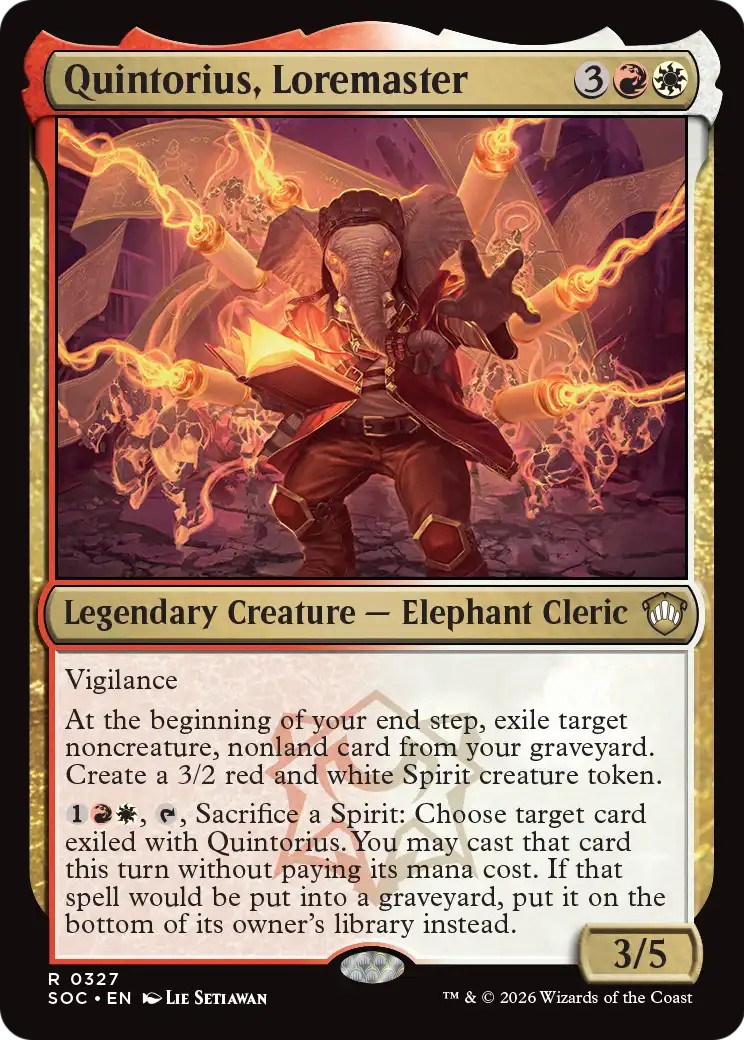 2026 Magic: The Gathering Secrets of Strixhaven 2026 Magic: The Gathering Secrets of Strixhaven #327 trading card