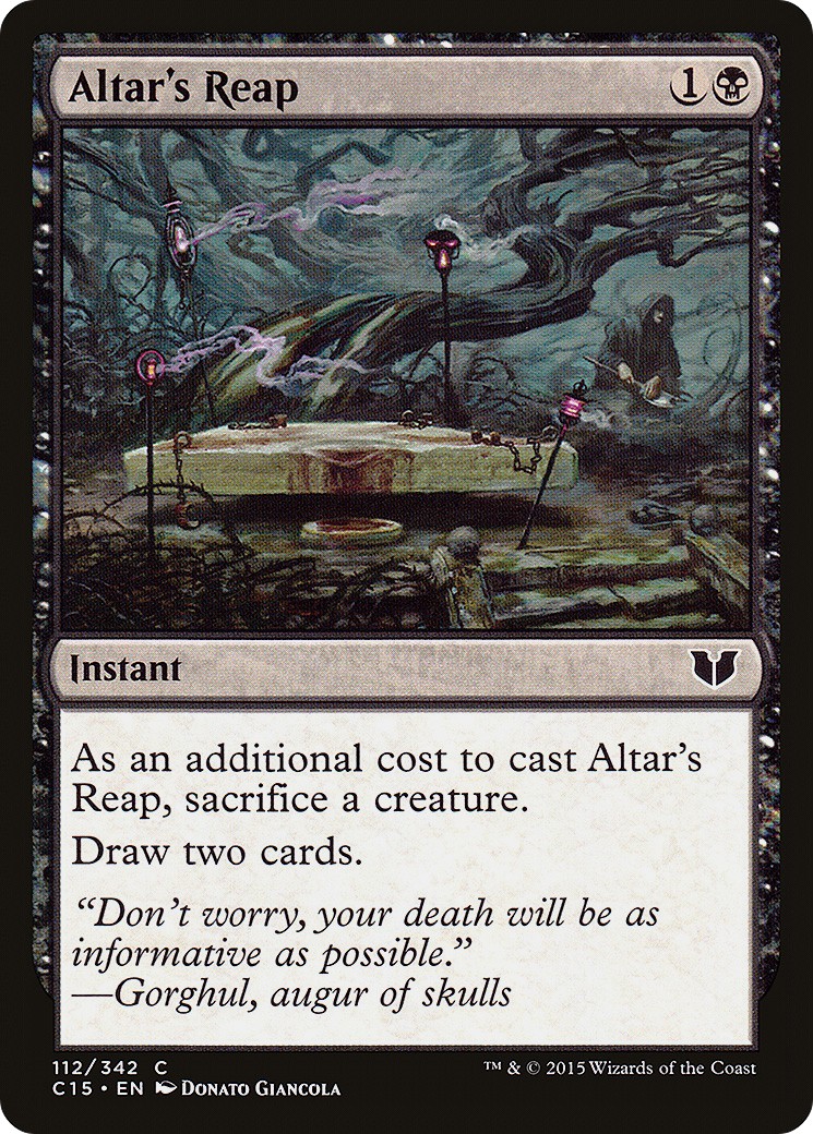 2015 Magic: The Gathering Commander 2015 Magic: The Gathering Commander #112 trading card