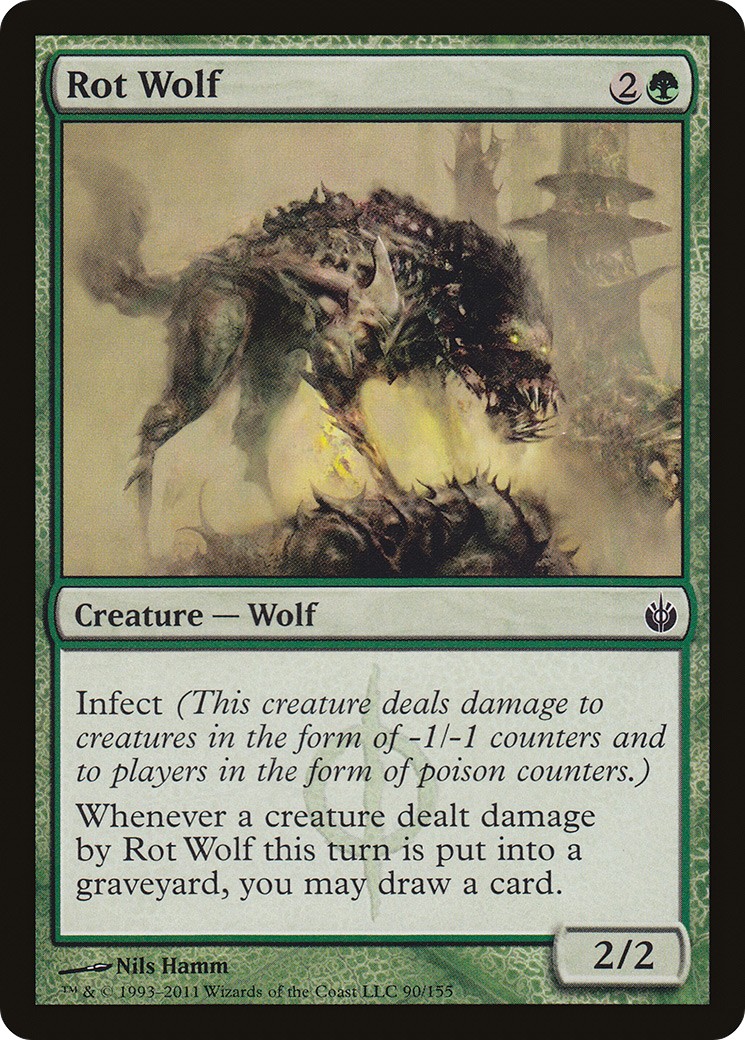 2011 Magic: The Gathering Mirrodin Besieged 2011 Magic: The Gathering Mirrodin Besieged #90 trading card
