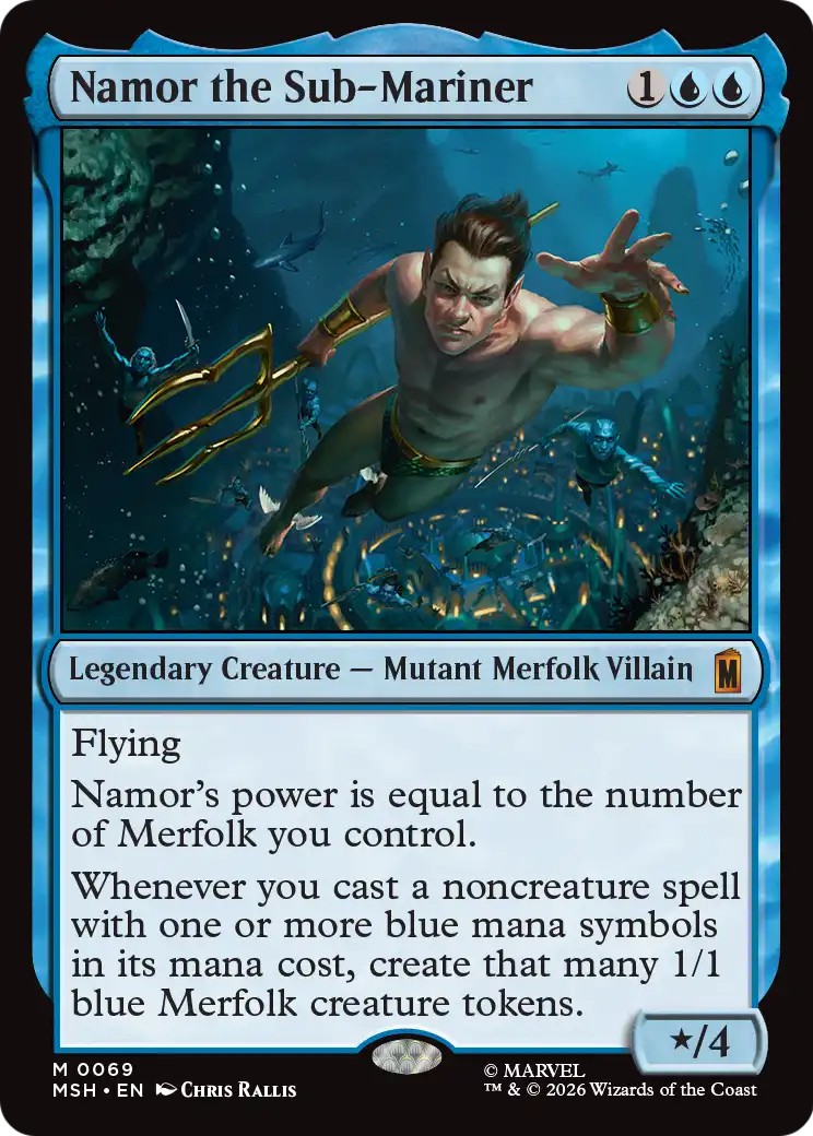 2026 Magic: The Gathering Marvel Super Heroes 2026 Magic: The Gathering Marvel Super Heroes #69 trading card