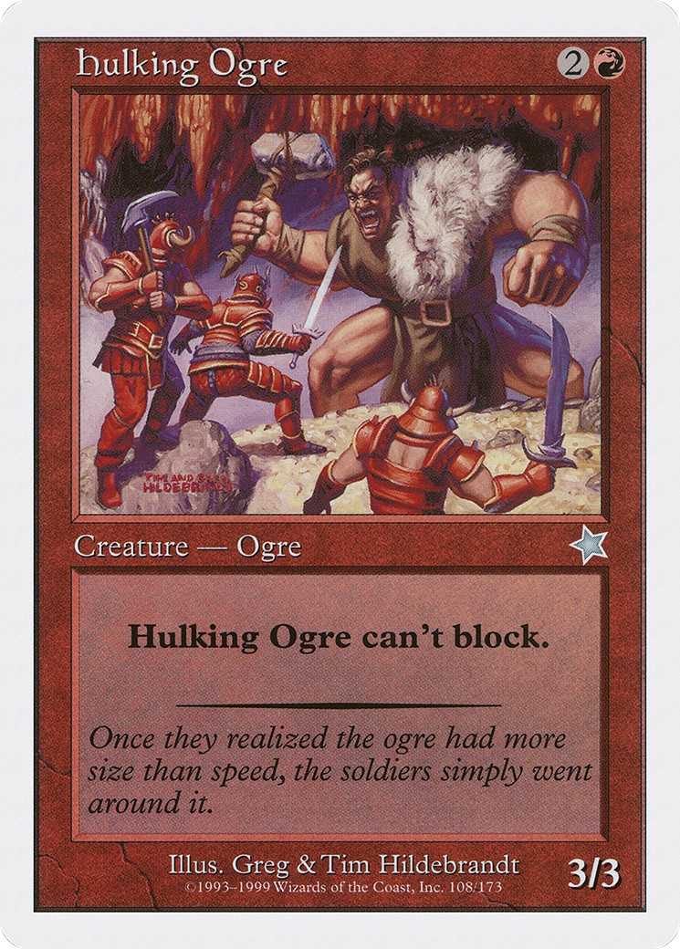 1999 Magic: The Gathering Starter 1999 Magic: The Gathering Starter #108 trading card
