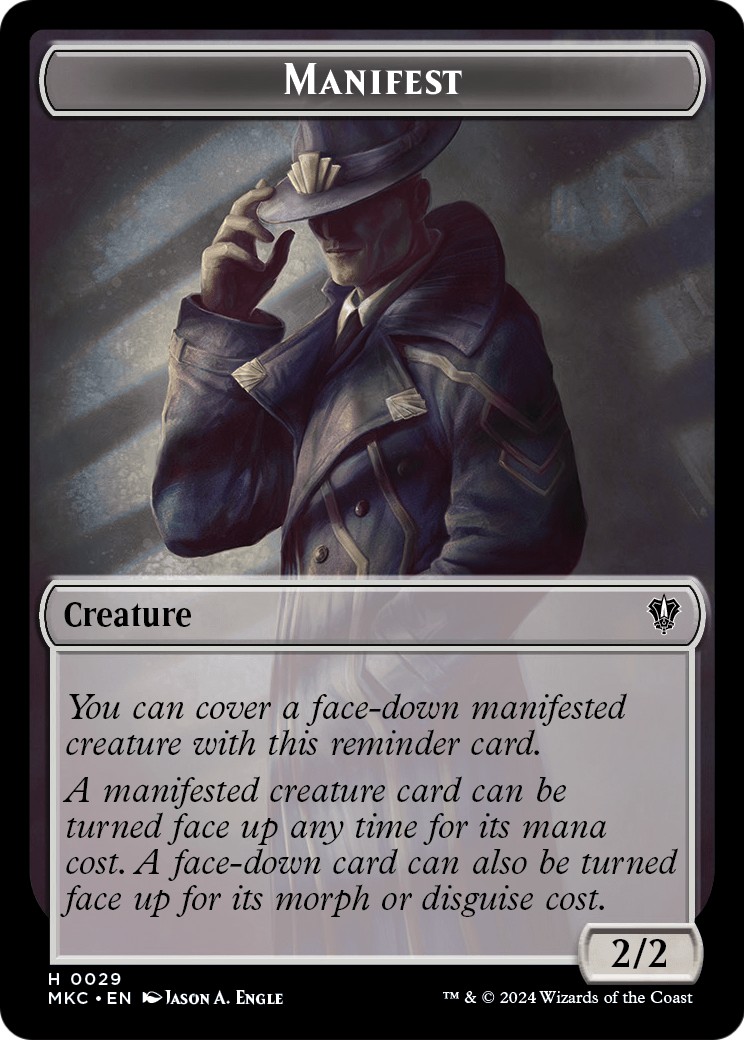 2024 Magic: The Gathering Murders at Karlov Manor Commander Tokens 2024 Magic: The Gathering Murders at Karlov Manor Commande