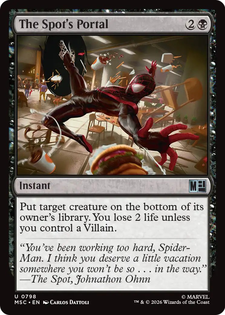 2026 Magic: The Gathering Marvel Super Heroes 2026 Magic: The Gathering Marvel Super Heroes #798 trading card