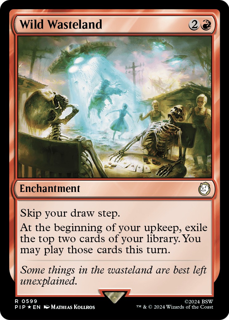 2024 Magic: The Gathering Fallout 2024 Magic: The Gathering Fallout #599 trading card