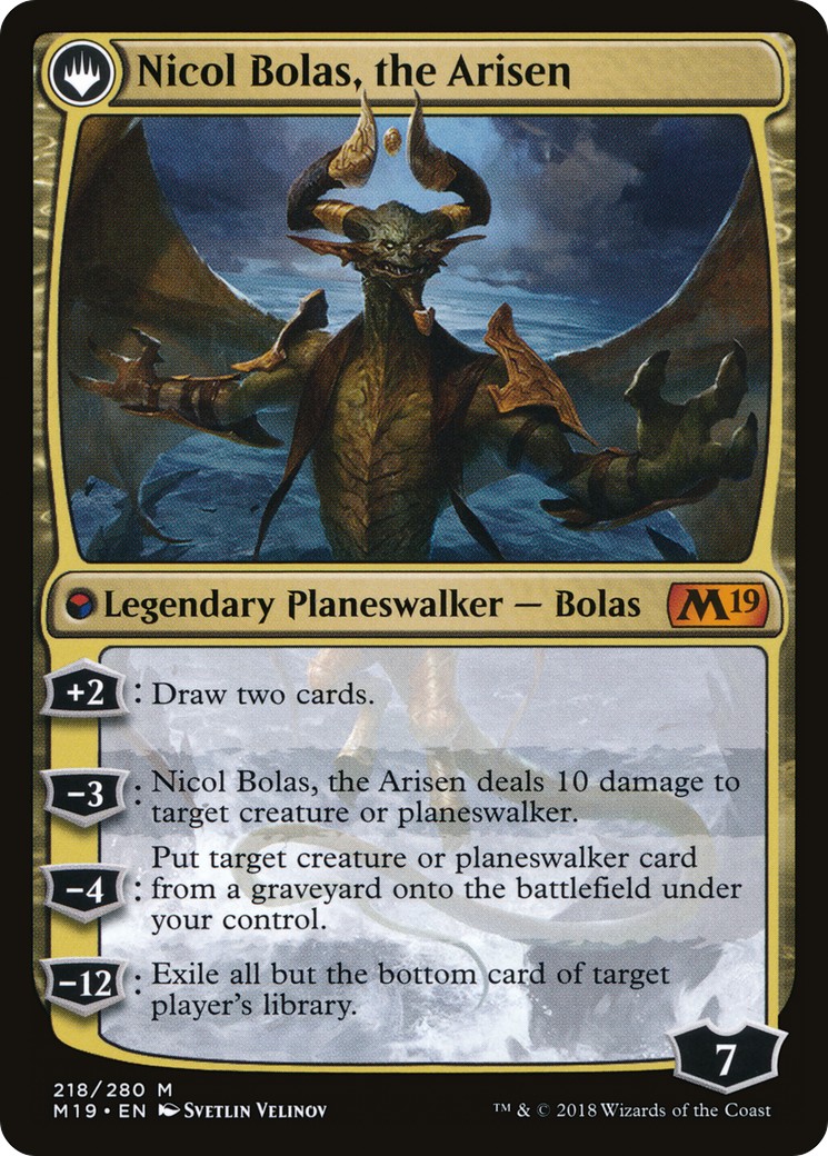 Nicol Bolas, the Ravager // Nicol Bolas, the Arisen thumbnail 2