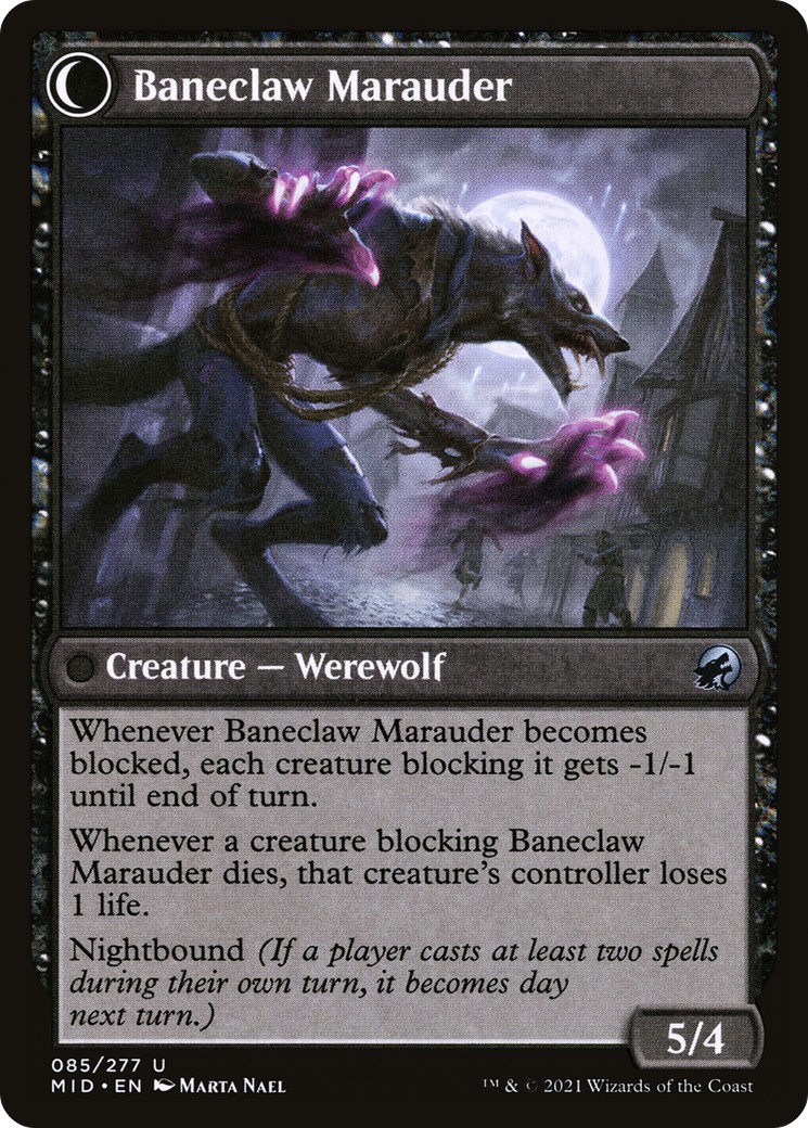 Baneblade Scoundrel // Baneclaw Marauder thumbnail 2