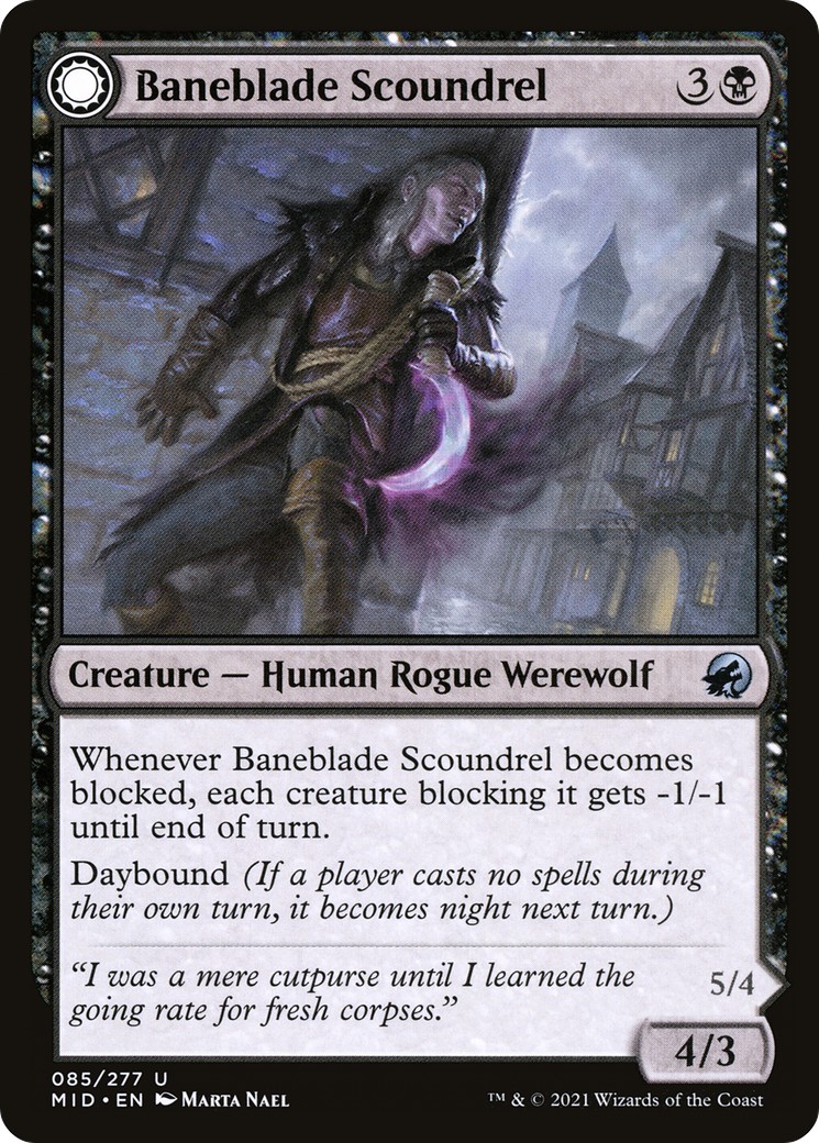 Baneblade Scoundrel // Baneclaw Marauder - Image 1