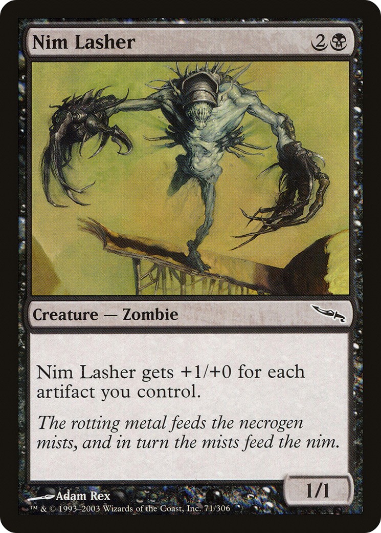 2003 Magic: The Gathering Mirrodin 2003 Magic: The Gathering Mirrodin #71 trading card