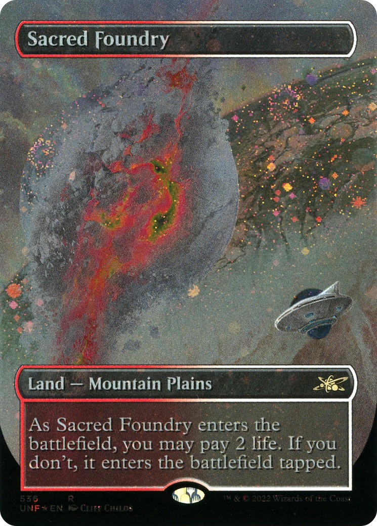 2022 Magic: The Gathering Unfinity 2022 Magic: The Gathering Unfinity #536 trading card