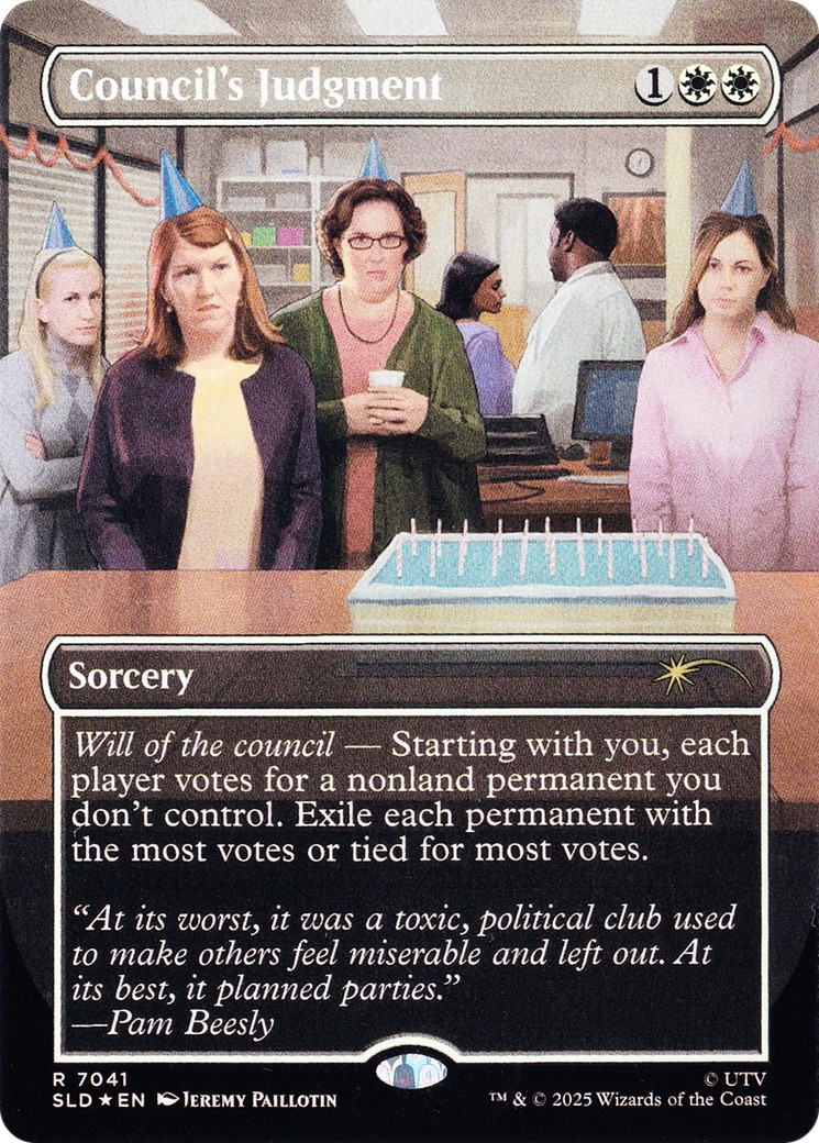 2025 Magic: The Gathering Secret Lair Drop 2025 Magic: The Gathering Secret Lair Drop #7041 trading card