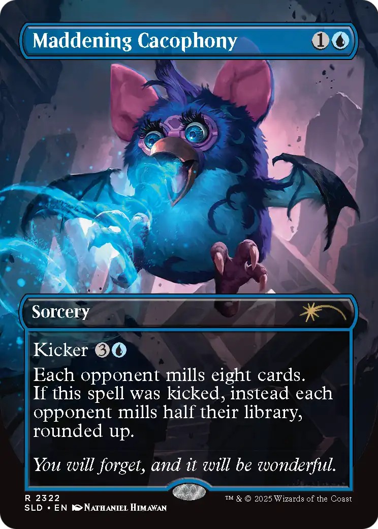 2025 Magic: The Gathering Secret Lair Drop 2025 Magic: The Gathering Secret Lair Drop #2322 trading card