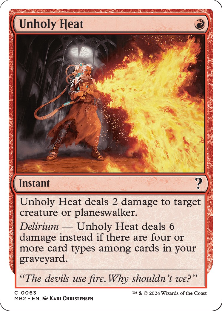 Unholy Heat - Image 1