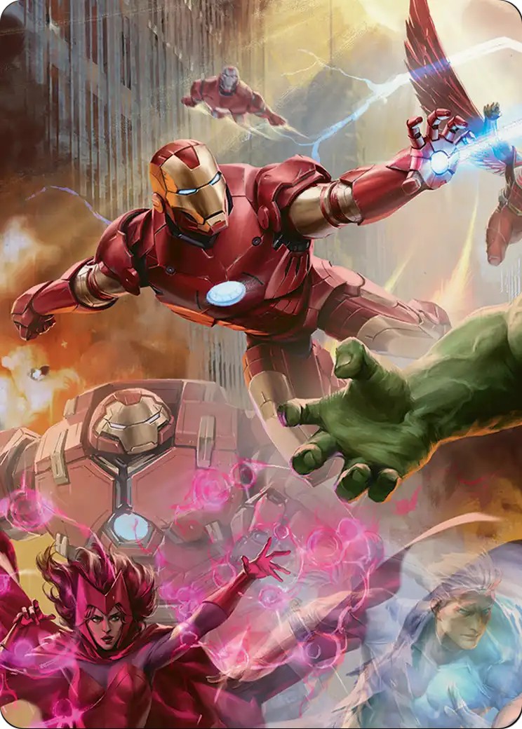 2026 Magic: The Gathering Marvel Super Heroes Art Series 2026 Magic: The Gathering Marvel Super Heroes Art Series #1b trading
