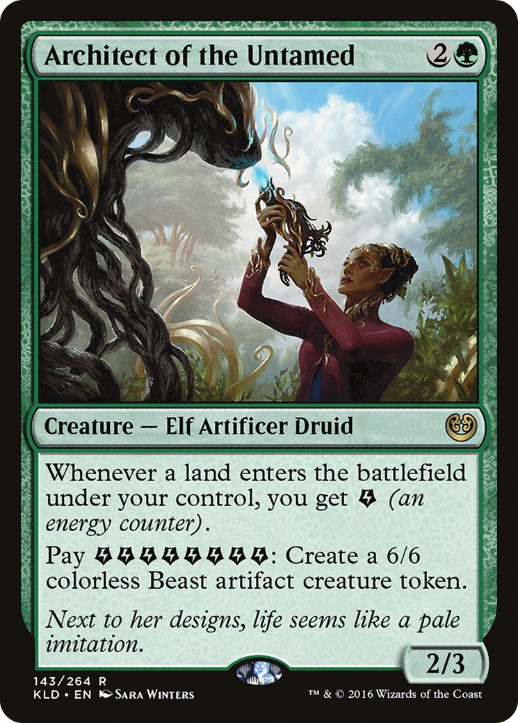 2016 Magic: The Gathering Kaladesh 2016 Magic: The Gathering Kaladesh #143 trading card