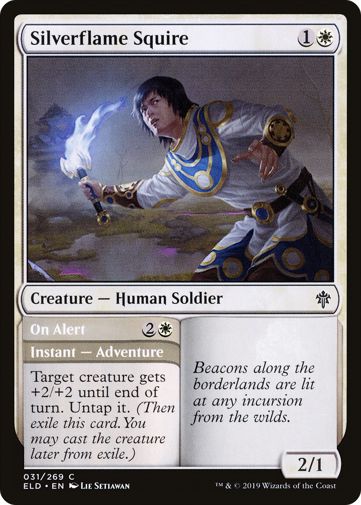 Silverflame Squire // On Alert - Image 1