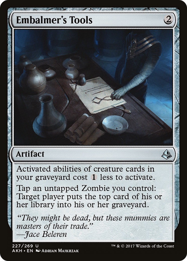2017 Magic: The Gathering Amonkhet 2017 Magic: The Gathering Amonkhet #227 trading card