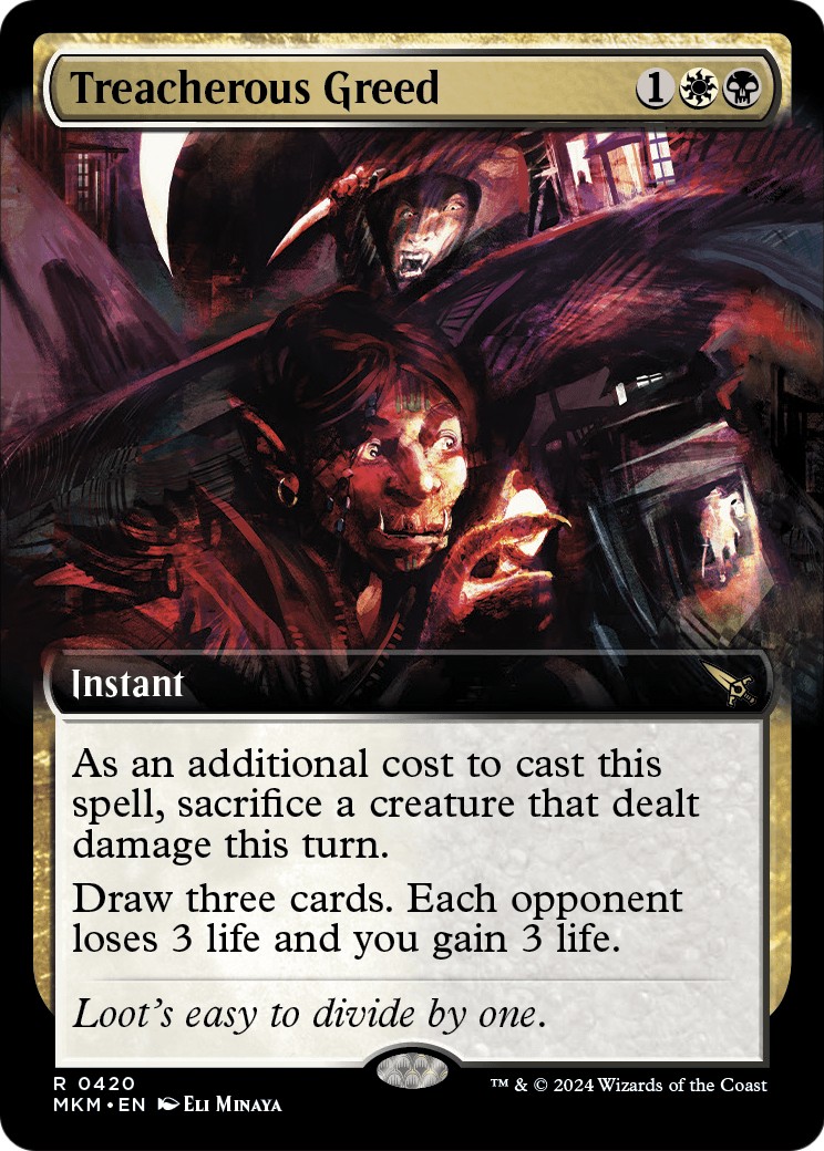 Treacherous Greed - Image 1