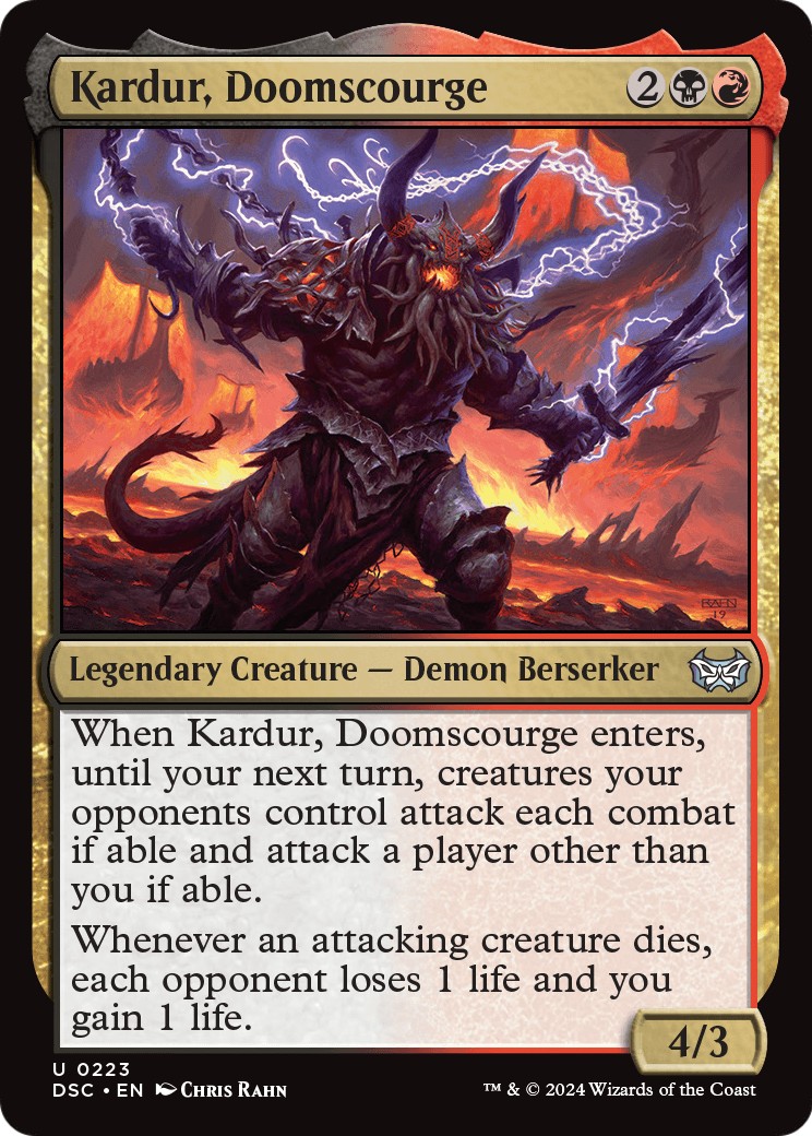 2024 Magic: The Gathering Duskmourn: House of Horror 2024 Magic: The Gathering Duskmourn: House of Horror #223 trading card
