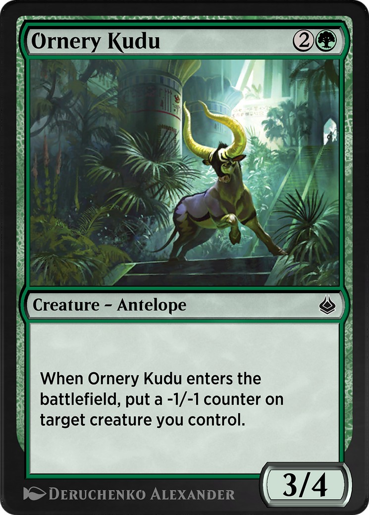 Ornery Kudu - Image 1