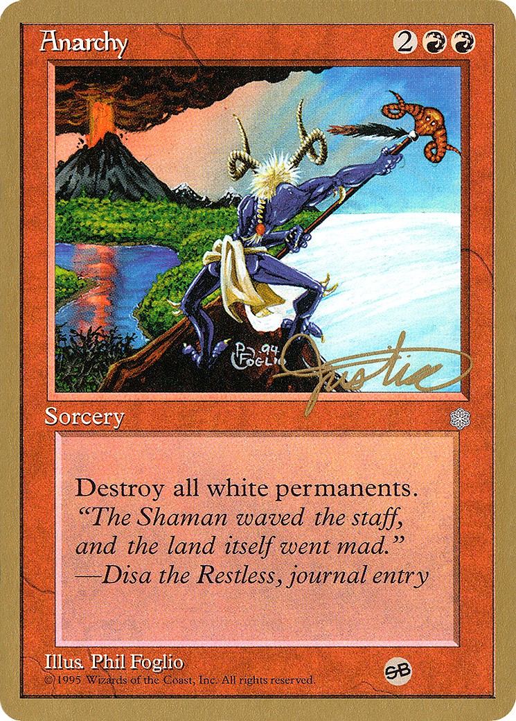 1996 Magic: The Gathering Pro Tour Collector Set 1996 Magic: The Gathering Pro Tour Collector Set #mj49sb trading card
