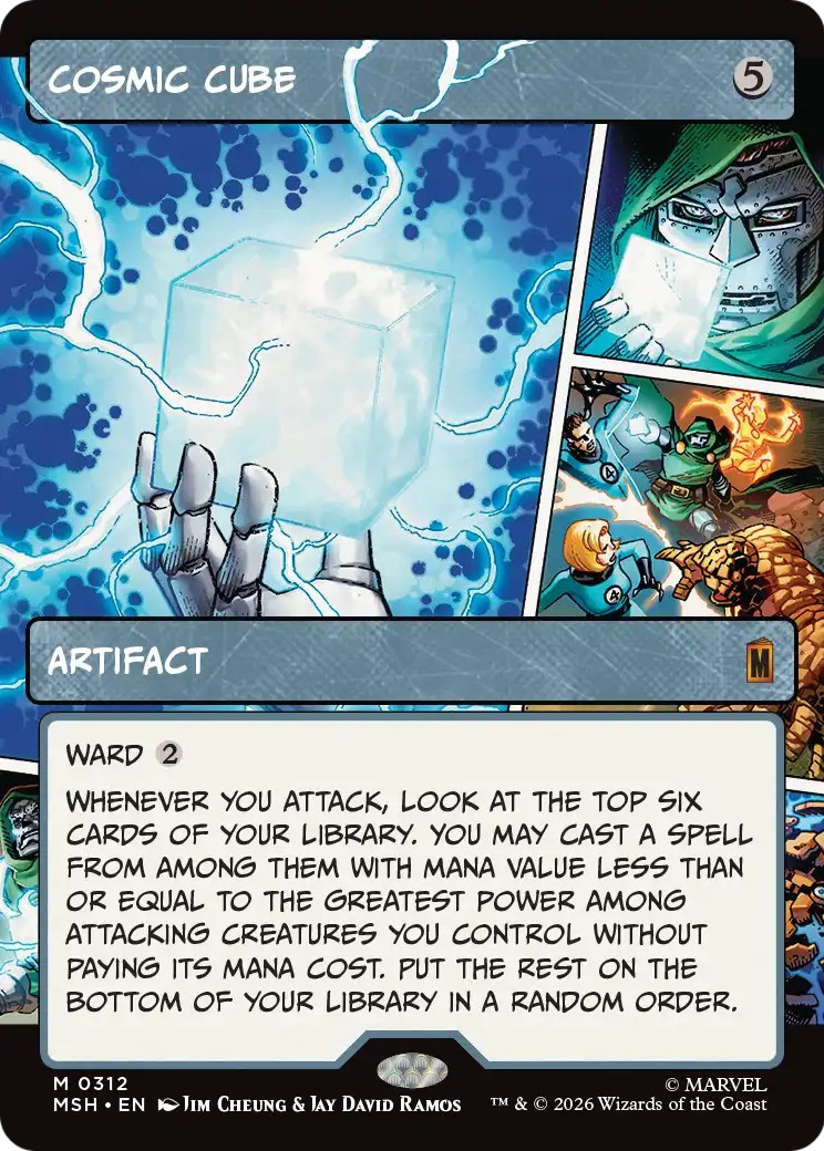 2026 Magic: The Gathering Marvel Super Heroes 2026 Magic: The Gathering Marvel Super Heroes #312 trading card