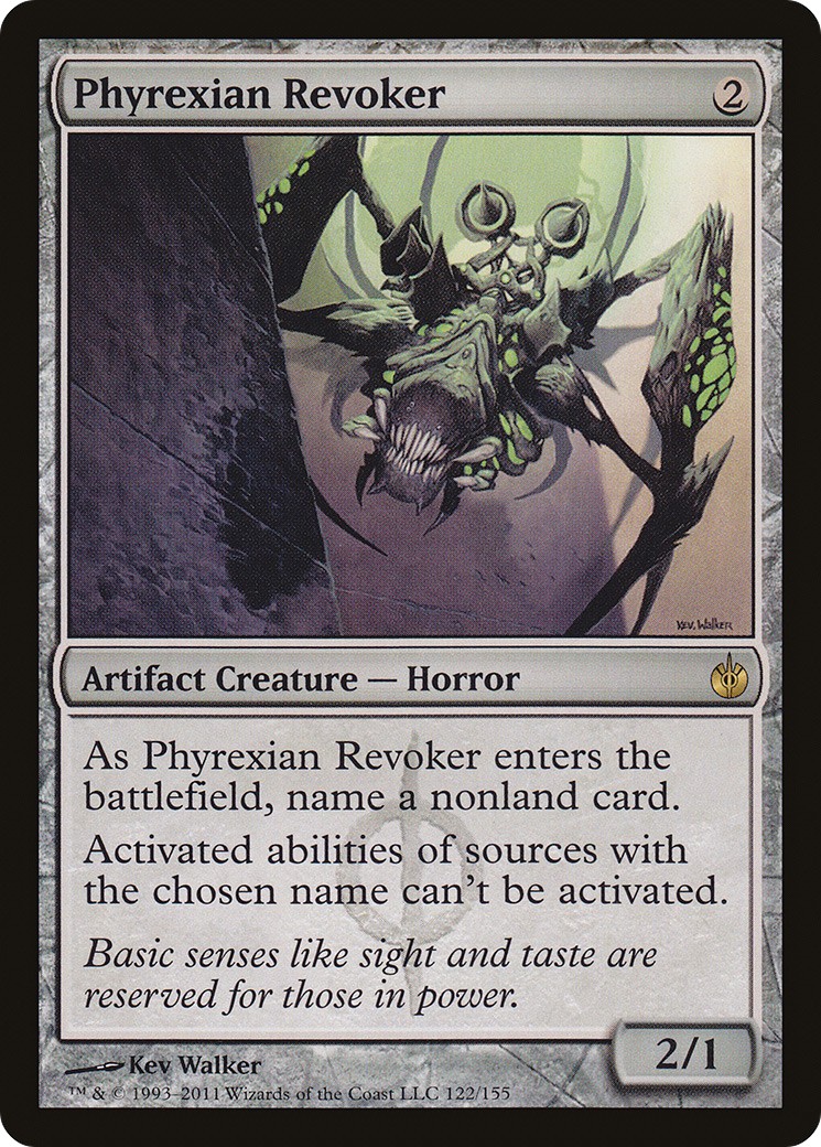 2011 Magic: The Gathering Mirrodin Besieged 2011 Magic: The Gathering Mirrodin Besieged #122 trading card