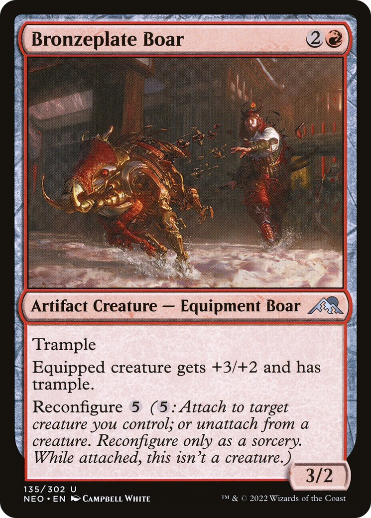 Bronzeplate Boar - Image 1