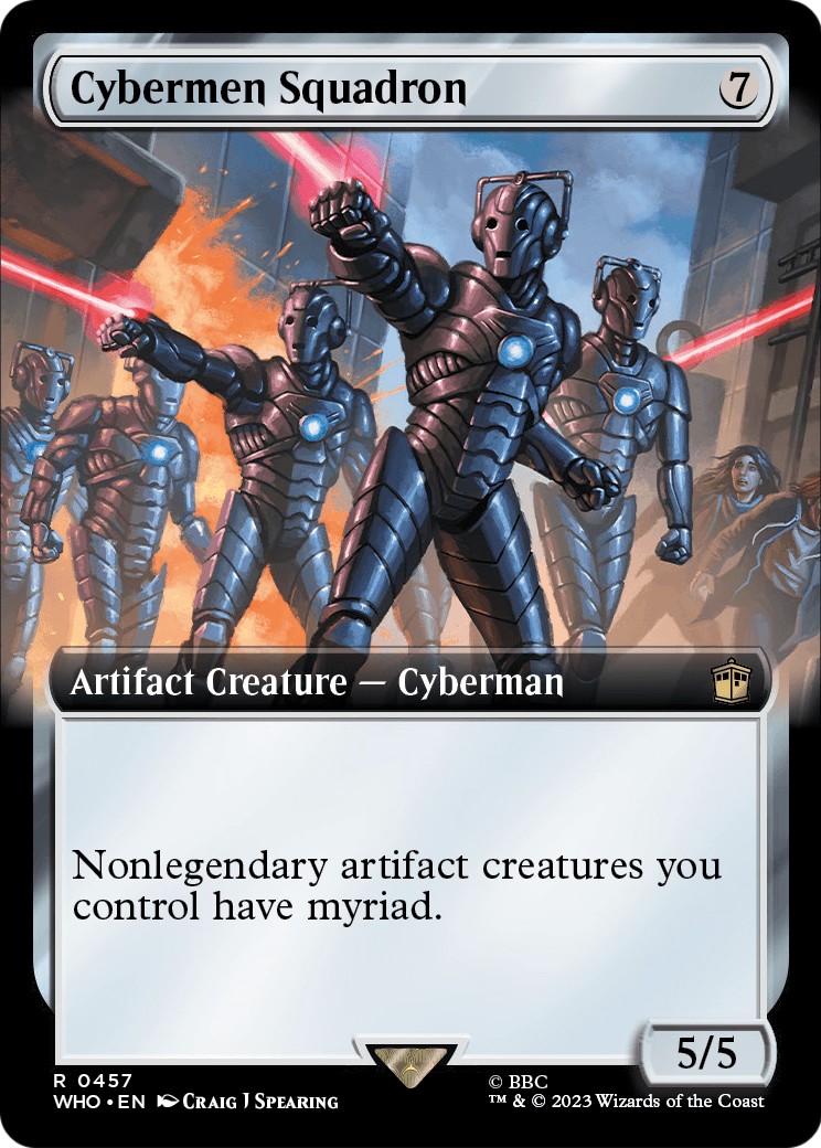 2023 Magic: The Gathering Doctor Who 2023 Magic: The Gathering Doctor Who #457 trading card