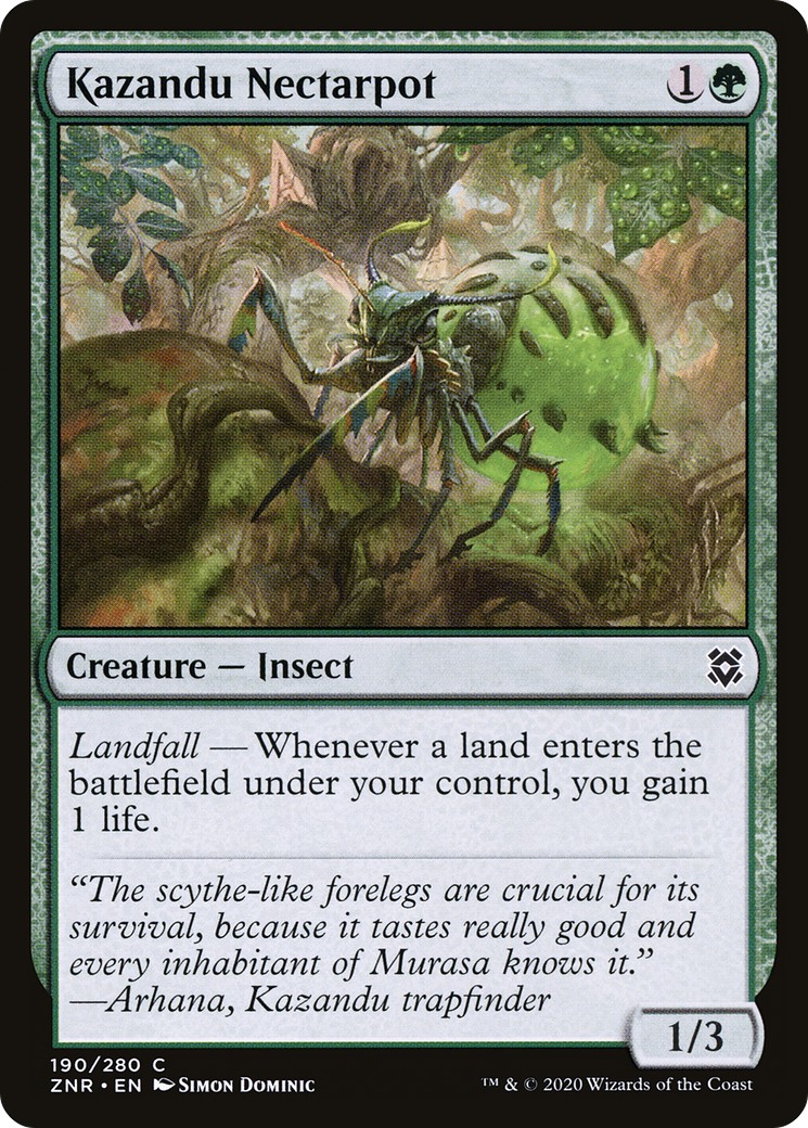 2020 Magic: The Gathering Zendikar Rising 2020 Magic: The Gathering Zendikar Rising #190 trading card