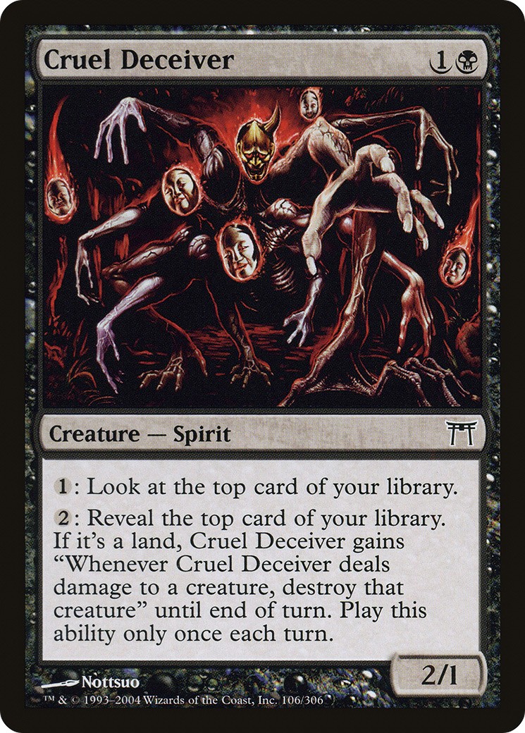 2004 Magic: The Gathering Champions of Kamigawa 2004 Magic: The Gathering Champions of Kamigawa #106 trading card