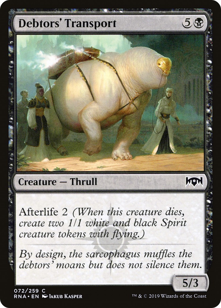 2019 Magic: The Gathering Ravnica Allegiance 2019 Magic: The Gathering Ravnica Allegiance #72 trading card
