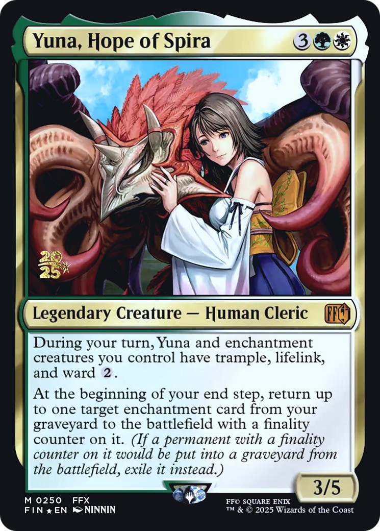 2025 Magic: The Gathering Final Fantasy Promos 2025 Magic: The Gathering Final Fantasy Promos #250s trading card