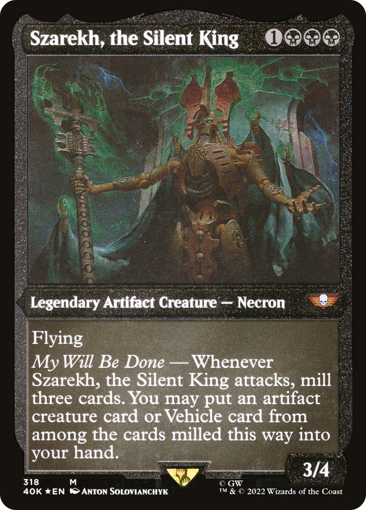 2022 Magic: The Gathering Warhammer 40,000 2022 Magic: The Gathering Warhammer 40,000 #318 trading card