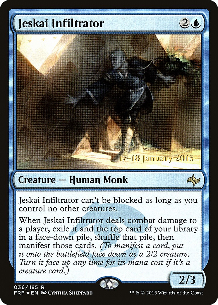 2015 Magic: The Gathering Fate Reforged Promos 2015 Magic: The Gathering Fate Reforged Promos #36s trading card