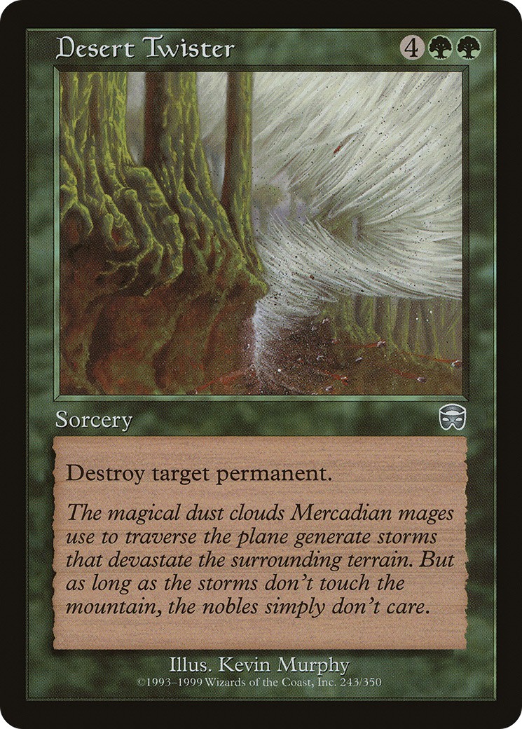 1999 Magic: The Gathering Mercadian Masques 1999 Magic: The Gathering Mercadian Masques #243 trading card
