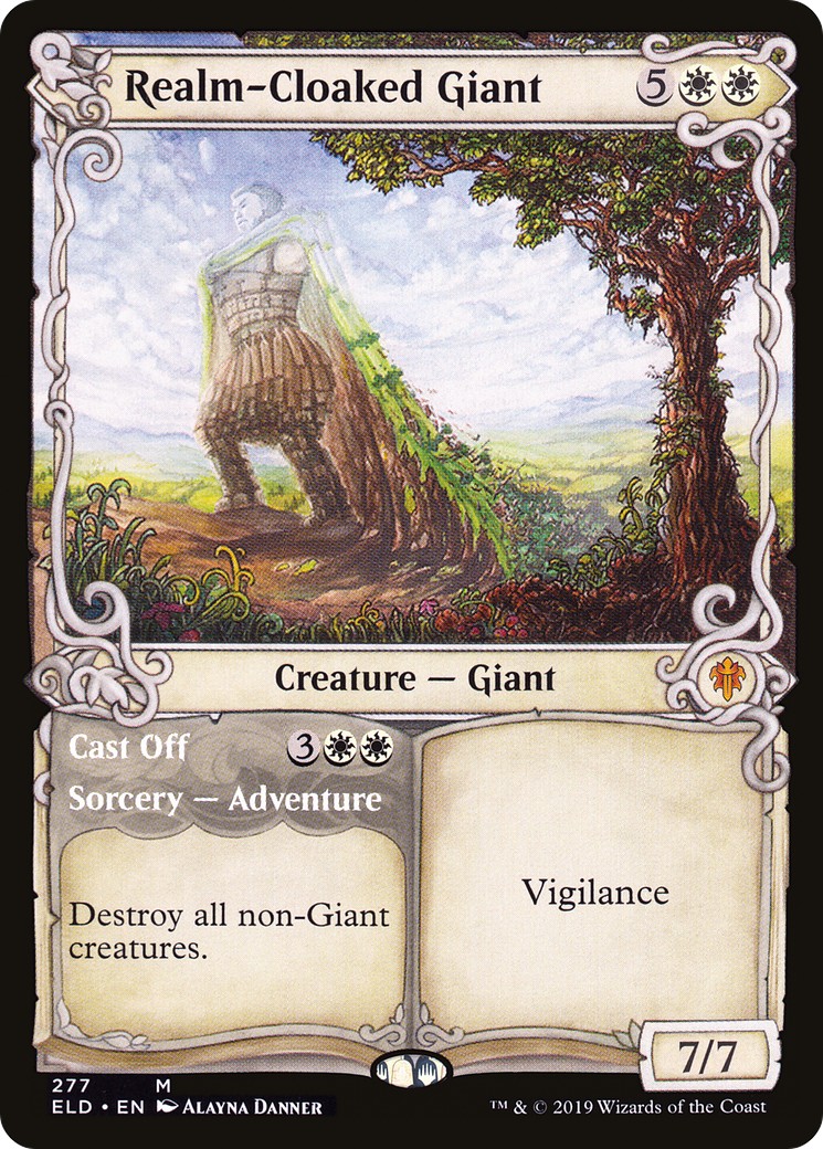 Realm-Cloaked Giant // Cast Off - Image 1