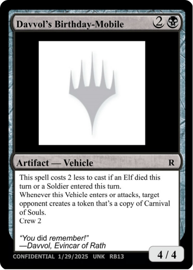 Davvol's Birthdaymobile - Image 1