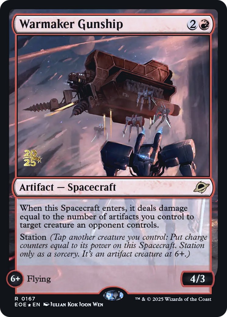2025 Magic: The Gathering Edge of Eternities Promos 2025 Magic: The Gathering Edge of Eternities Promos #167s trading card