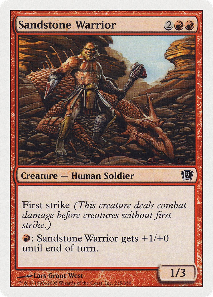 Sandstone Warrior - Image 1