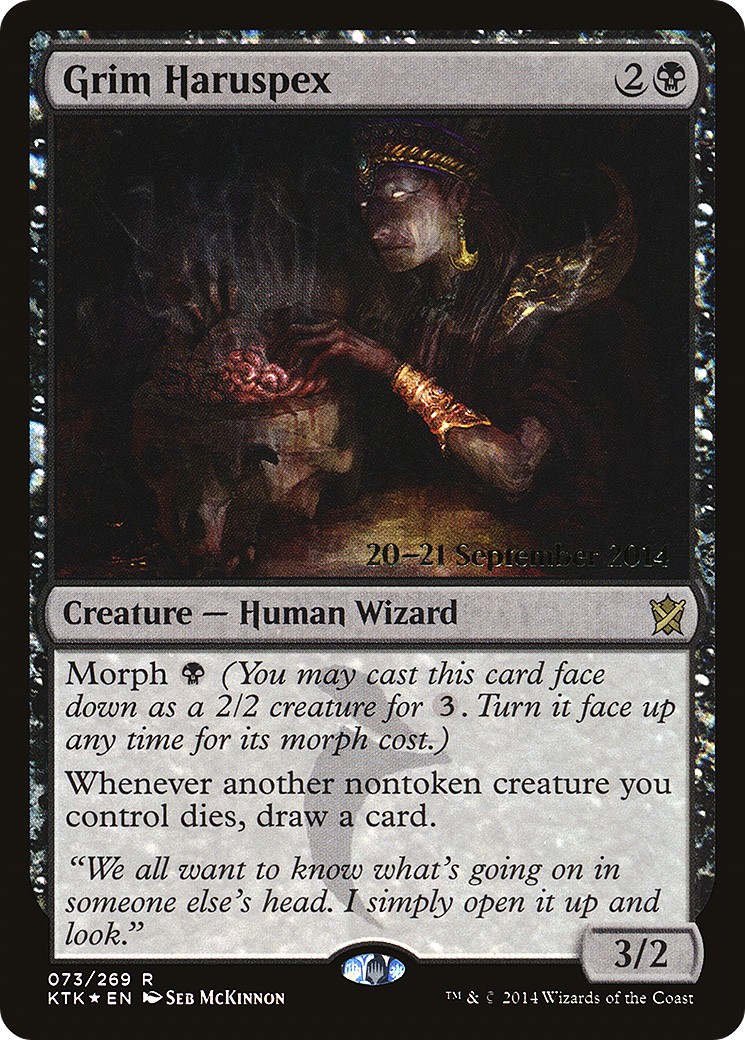 2014 Magic: The Gathering Khans of Tarkir Promos 2014 Magic: The Gathering Khans of Tarkir Promos #73s trading card