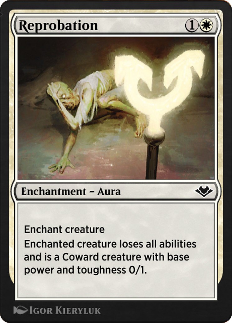 2021 Magic: The Gathering Jumpstart: Historic Horizons Reprobation #116 trading card