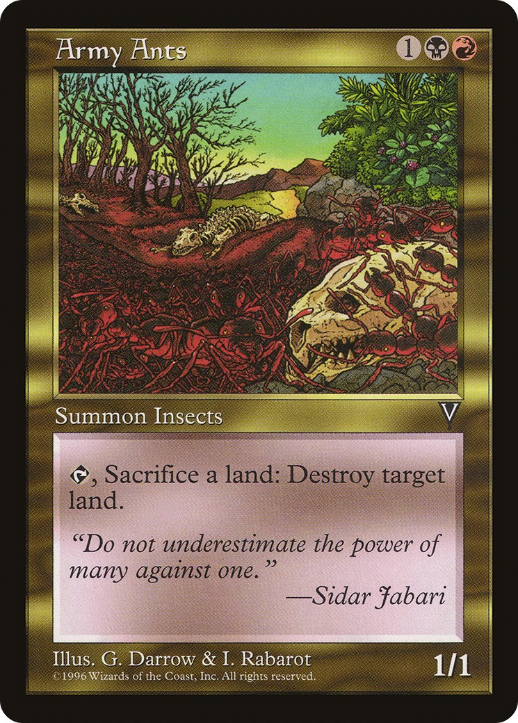 1997 Magic: The Gathering Visions 1997 Magic: The Gathering Visions #126 trading card