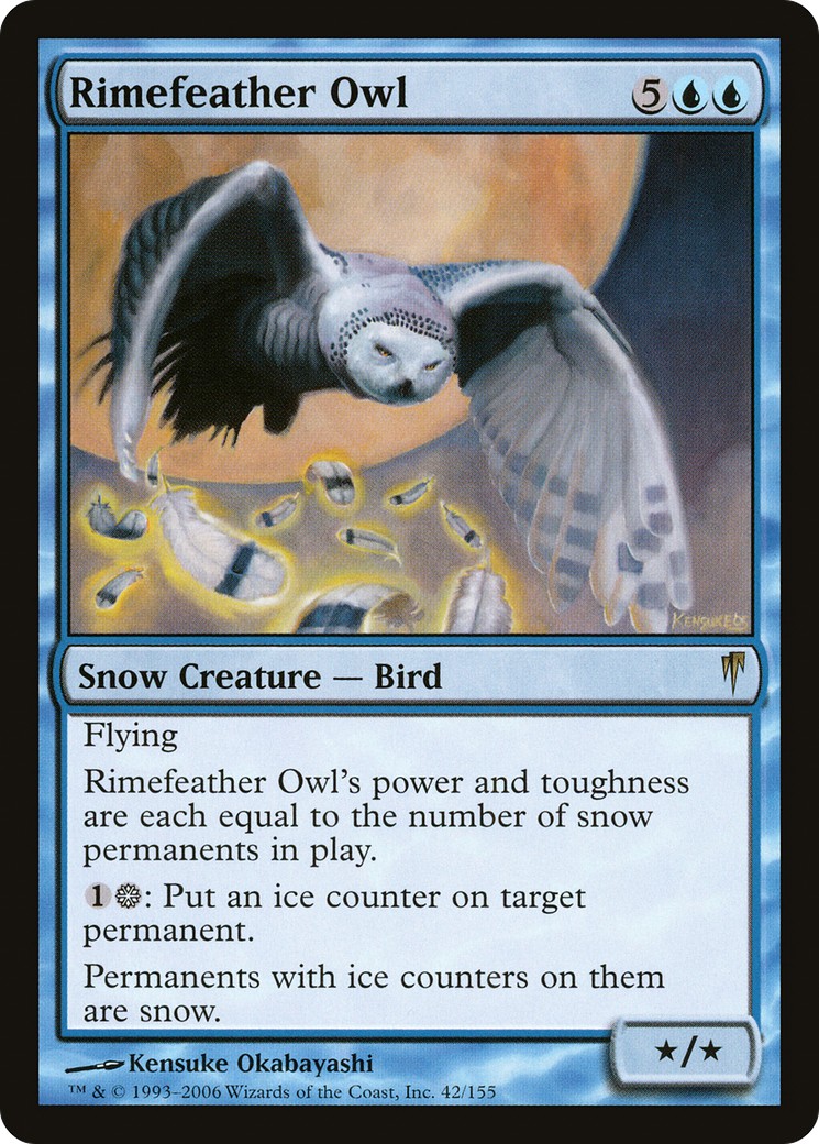 2006 Magic: The Gathering Coldsnap 2006 Magic: The Gathering Coldsnap #42 trading card