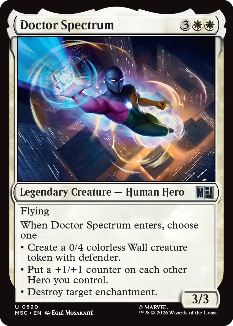 2026 Magic: The Gathering Marvel Super Heroes 2026 Magic: The Gathering Marvel Super Heroes #590 trading card
